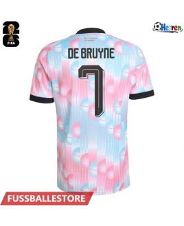 Günstige Belgien Kevin De Bruyne #7 Auswärtstrikot WM 2026 Kurzarm